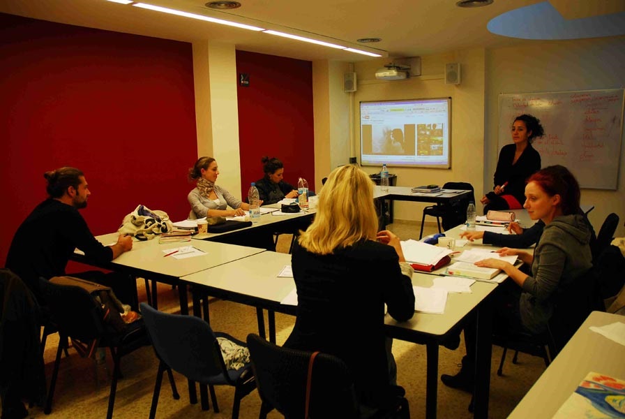 Spanish School in Barcelona - Classroom
