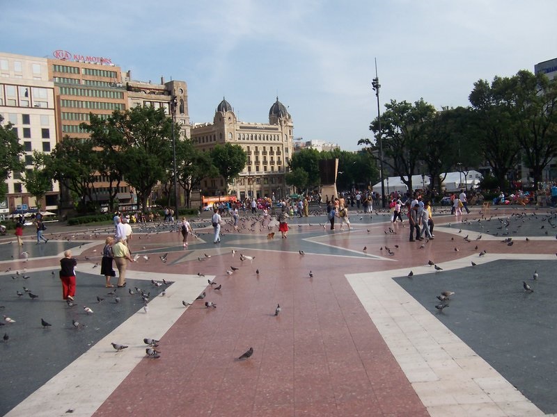 Barcelona - Plaza Catalunya