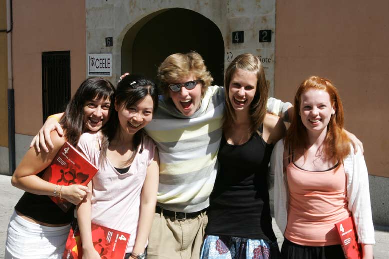Students at Don Quijote Salamanca