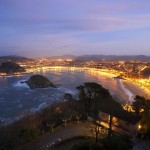 Spanish Courses in San Sebastian - Night View