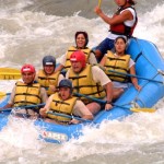 Water Rafting - COSI San Jose Spanish School Tour