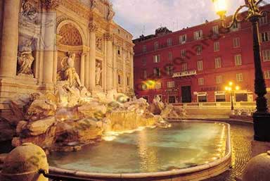 Full immersion Italian courses in Rome - Trevi Fountain