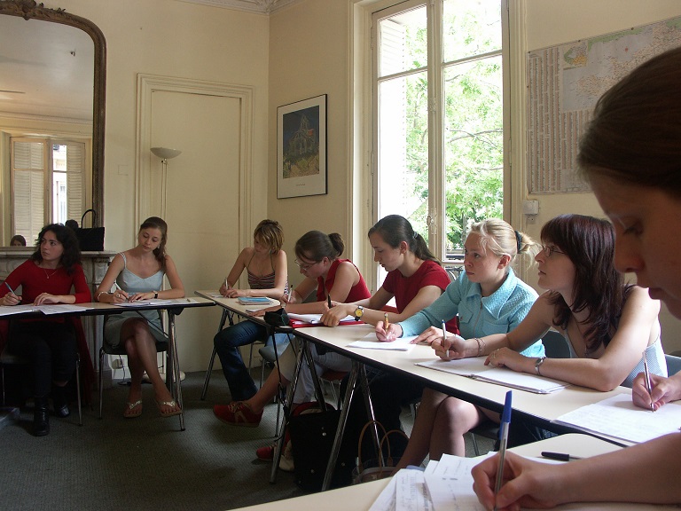 French Courses in Paris - Class